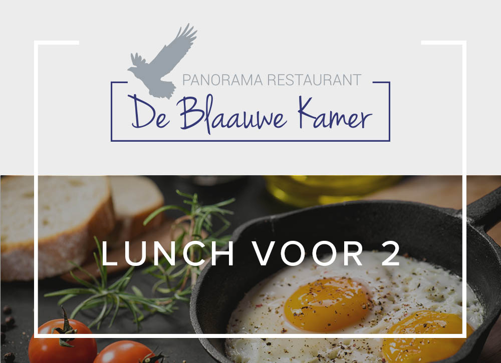 vertegenwoordiger Uiterlijk Bezighouden Lunch voor 2 - Panorama Restaurant De Blaauwe Kamer